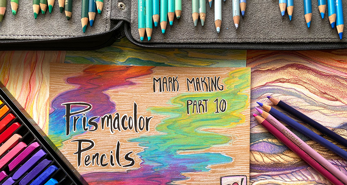 Distress Watercolor Pencils compared to Copic markers {creative chick}